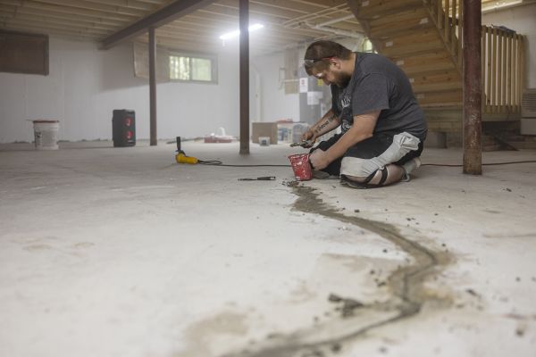 Concrete Floor Repair in Plainfield
