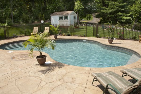 Concrete Pool Deck Repair in Plainfield