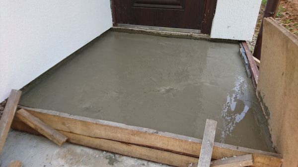Entryway Concrete Repair in Plainfield