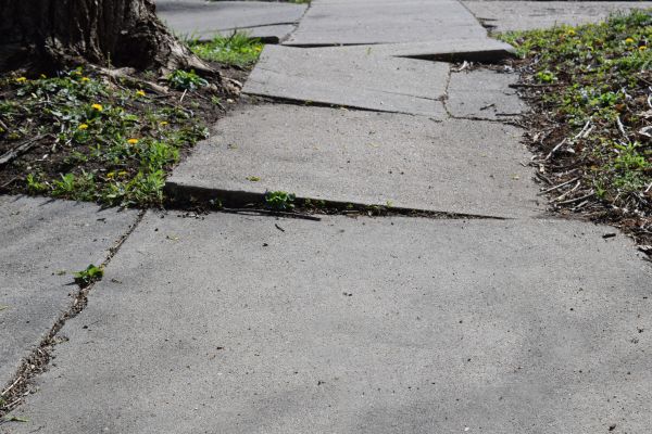 Sidewalk Trip Repair in Plainfield